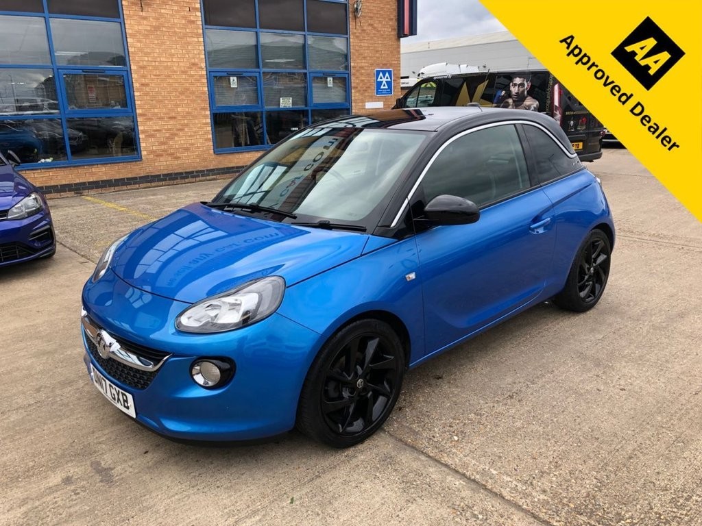 2017 Vauxhall ADAM 1.4 i SLAM, exterior view 4