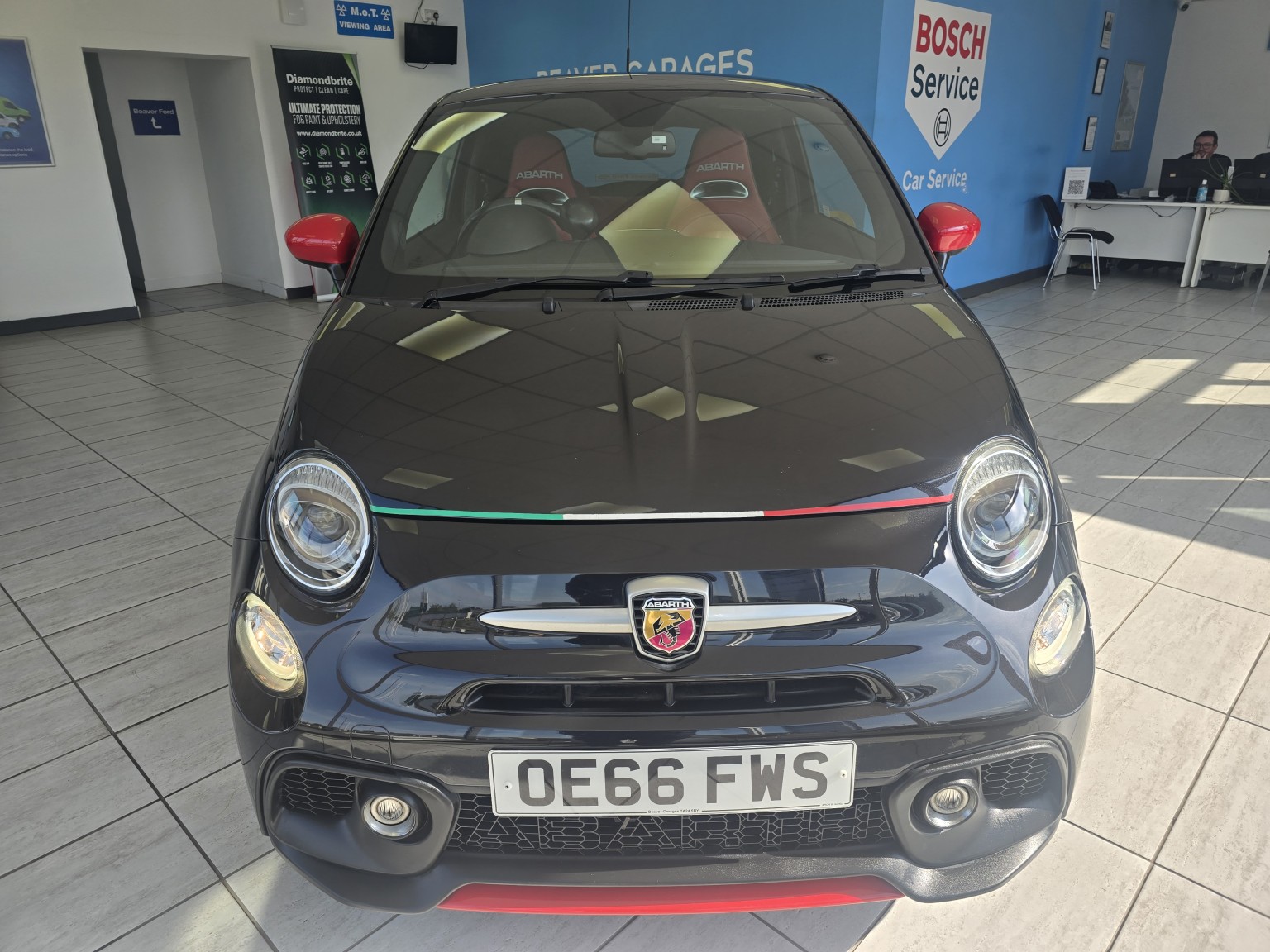 2016 Abarth 595 Turismo 1.4 Tjet 165hp, exterior view 2