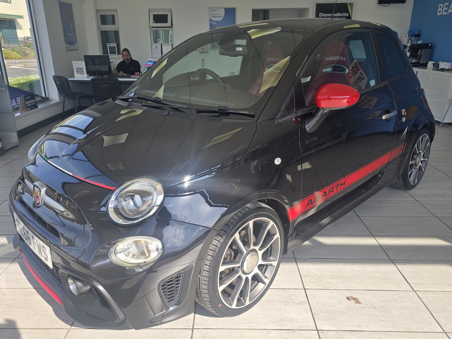 2016 Abarth 595 Turismo 1.4 Tjet 165hp, exterior view 3