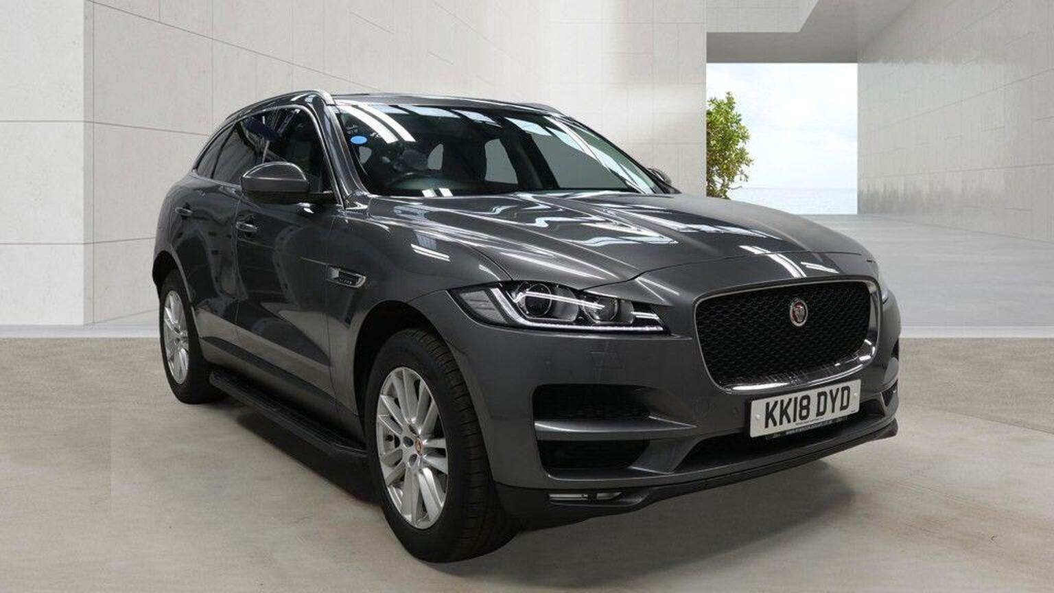 2018 Jaguar F-PACE 2.0 D240 Portfolio Auto AWD Euro 6 (s/s) 5dr for sale, exterior front view