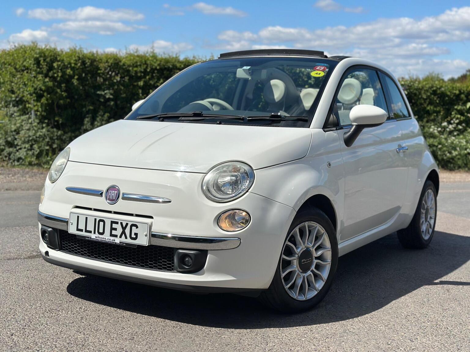 2010 Fiat 500c 1.2 Lounge Euro 5 2dr for sale in the UK