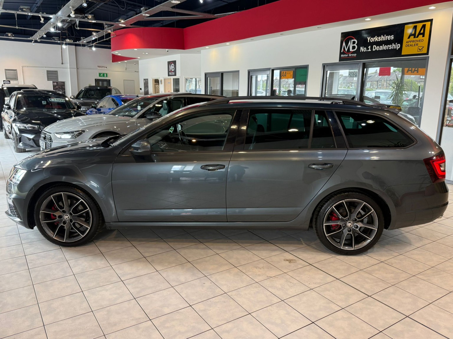 2018 Skoda OCTAVIA 2.0 TDI vRS, exterior view 4