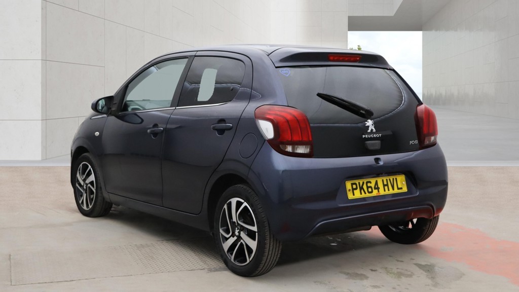 2014 Peugeot 108 1.2 VTi PureTech Allure Blue 5dr LOW MILES+LOW TAX, exterior view 2
