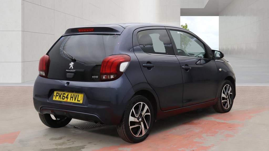 2014 Peugeot 108 1.2 VTi PureTech Allure Blue 5dr LOW MILES+LOW TAX, exterior view 4