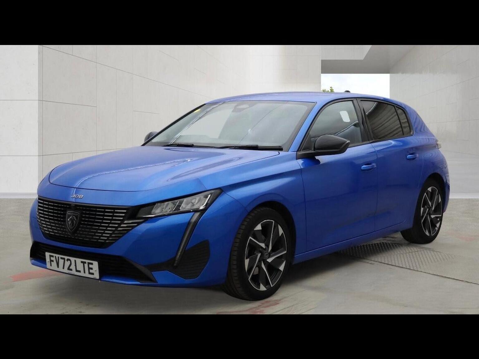 2022 Peugeot 308 1.2 PureTech Allure Premium EAT Euro 6 (s/s) 5dr, exterior view 2