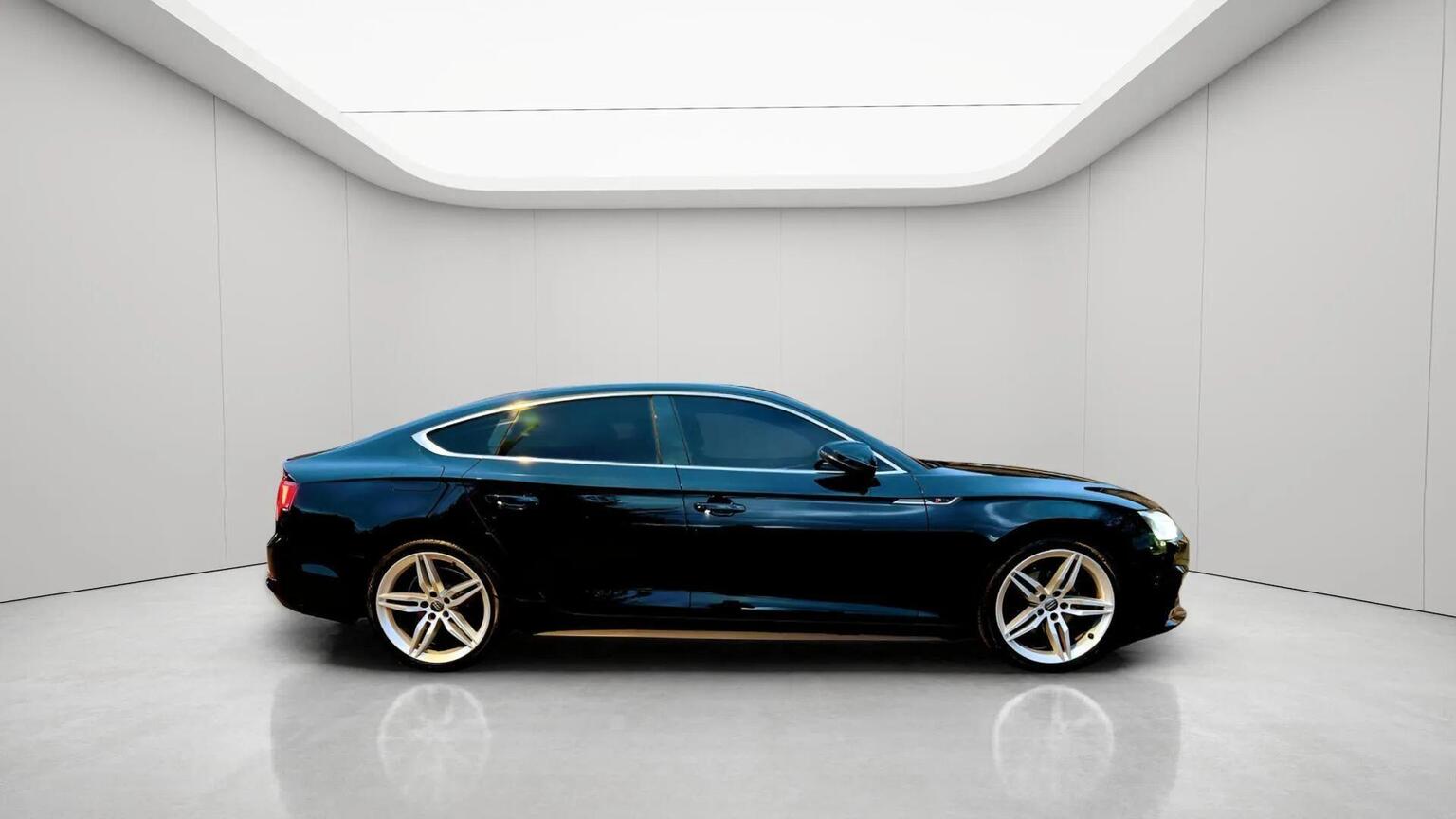 2019 Audi A5 2.0 TFSI 35 S line Sportback S Tronic Euro 6 (s/s) 5dr, exterior view 4