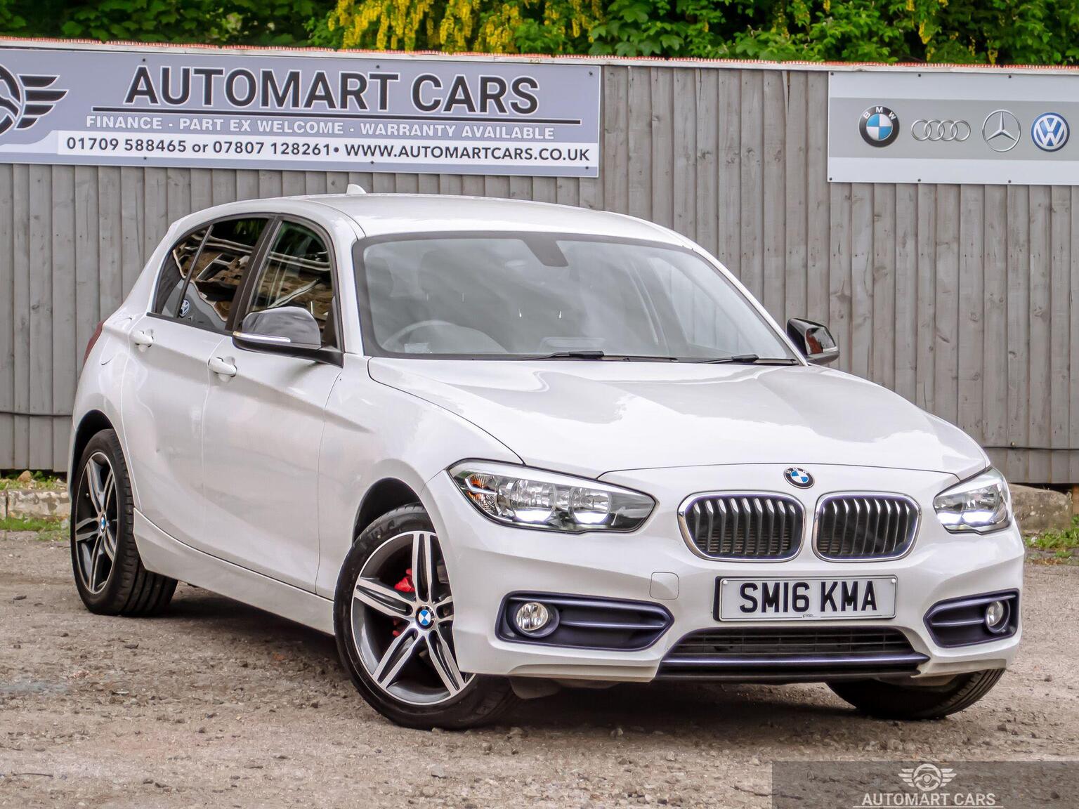 2016 BMW 1 SERIES 1.5 118i Sport Euro 6 (s/s) 5dr