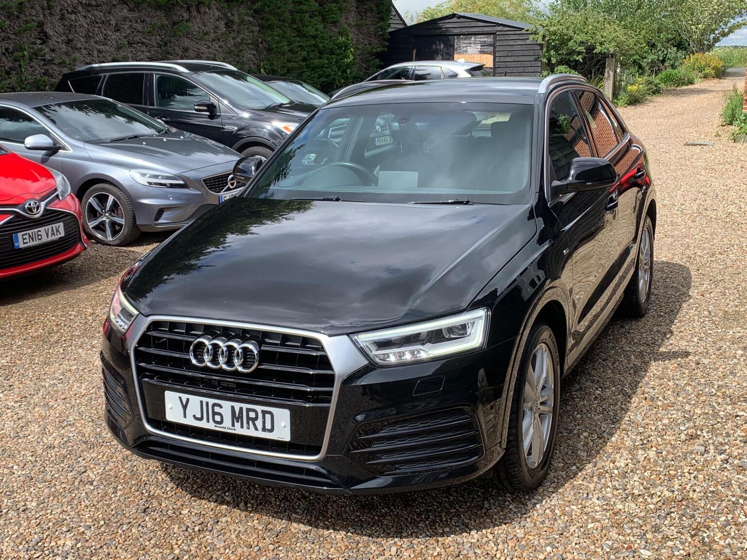 2016 Audi Q3 2.0 TDI S line Euro 6 (s/s) 5dr (Nav), exterior view 3