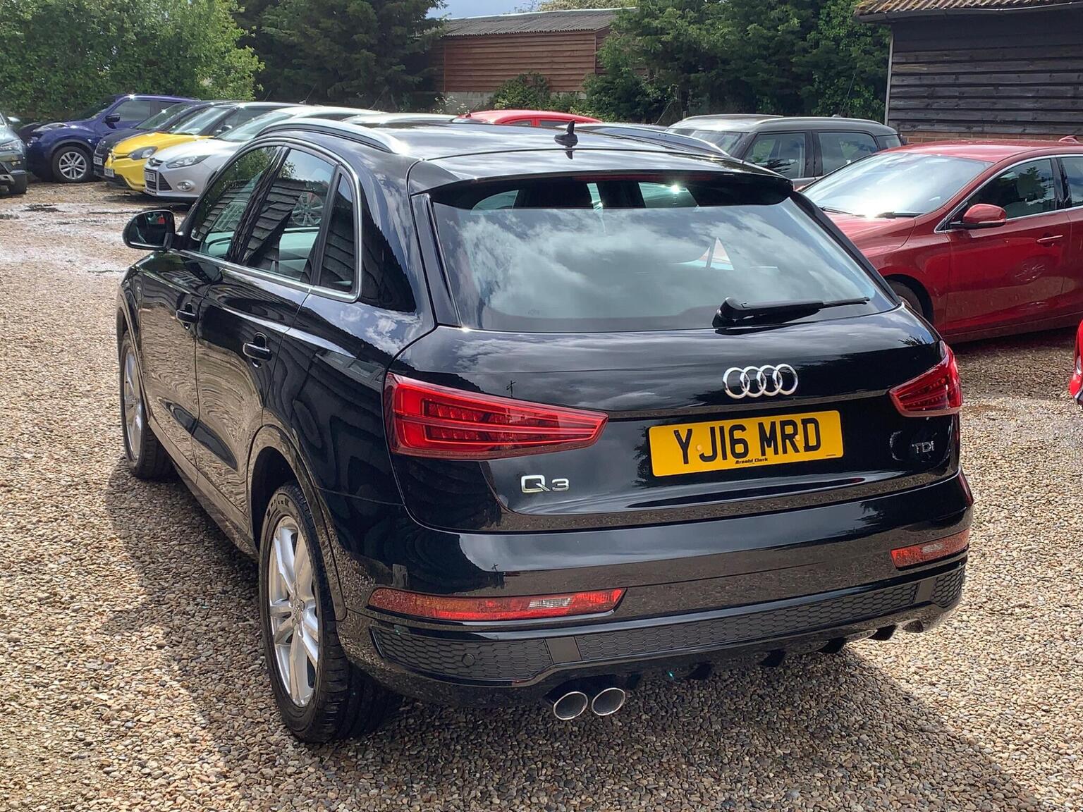 2016 Audi Q3 2.0 TDI S line Euro 6 (s/s) 5dr (Nav), exterior view 4