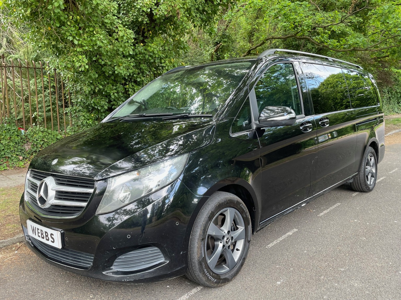 2015 Mercedes-Benz V CLASS 2.2 V250d BlueTEC SE, exterior view 3