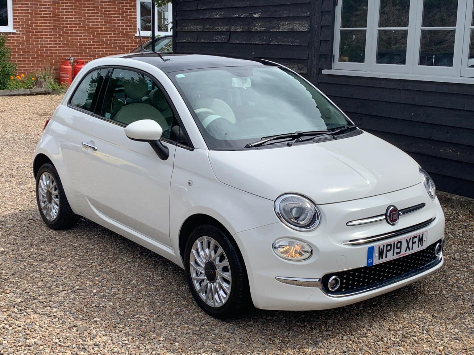 2019 Fiat 500 1.2 Lounge Euro 6 (s/s) 3dr for sale, exterior front view
