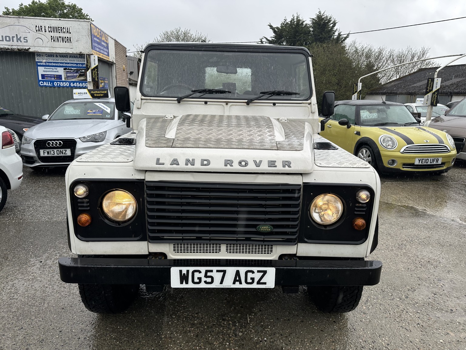 2008 Land Rover DEFENDER 90 2.4 TDCi, exterior view 3