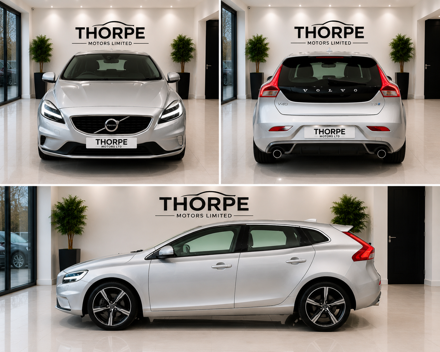 2019 Volvo V40 2.0 R-Design Pro T3, exterior view 2