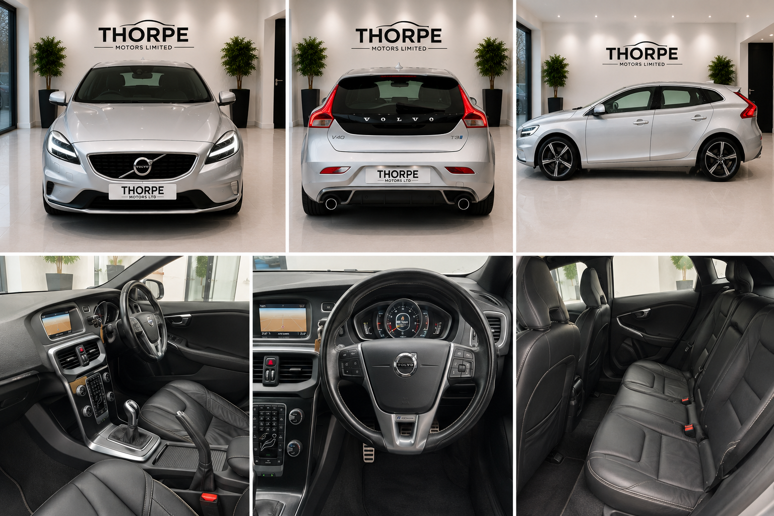2019 Volvo V40 2.0 R-Design Pro T3, exterior view 3