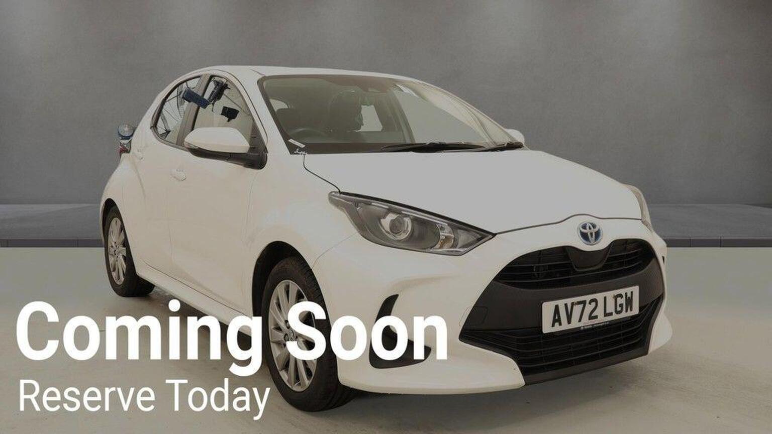 2022 Toyota Yaris 1.5 VVT-h Icon E-CVT Euro 6 (s/s) 5dr for sale in the UK