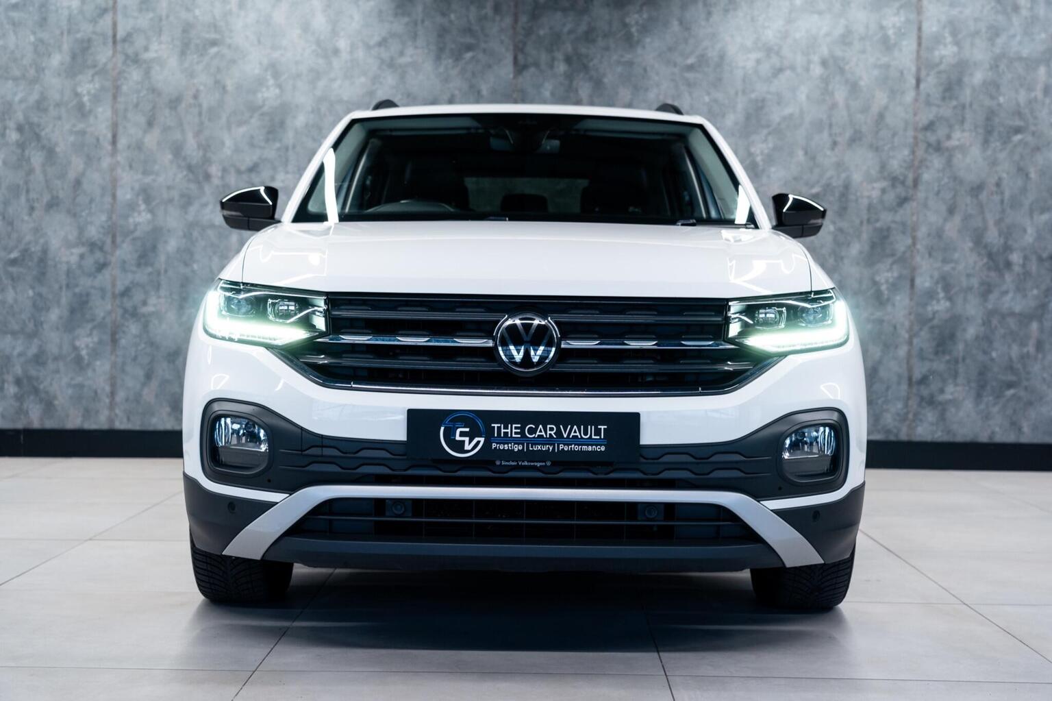 2022 Volkswagen T-CROSS 1.0 TSI Black Edition Euro 6 (s/s) 5dr, exterior view 4