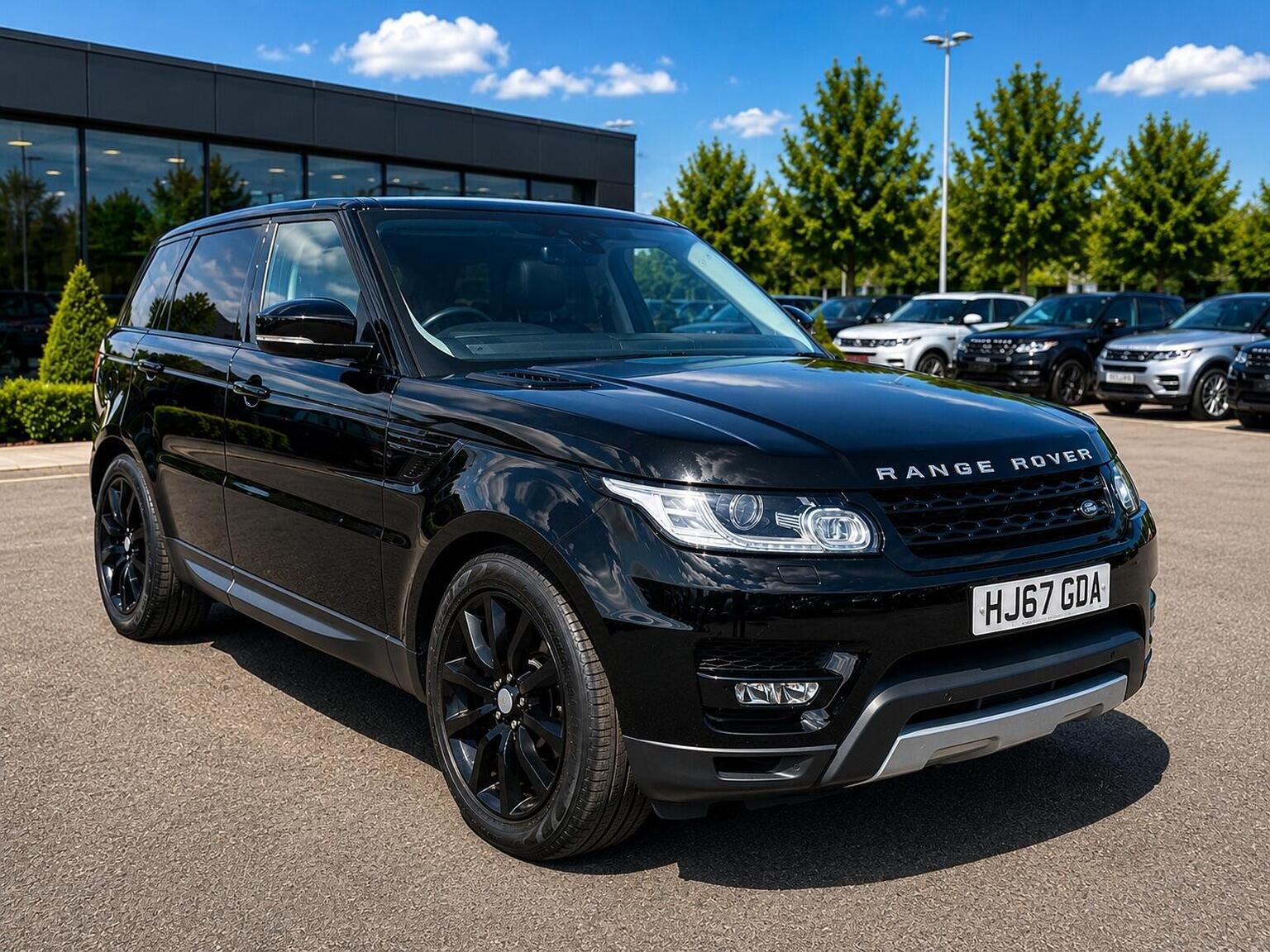 2017 Land Rover RANGE ROVER SPORT 3.0 SD V6 HSE Auto 4WD Euro 6 (s/s) 5dr, exterior view 3
