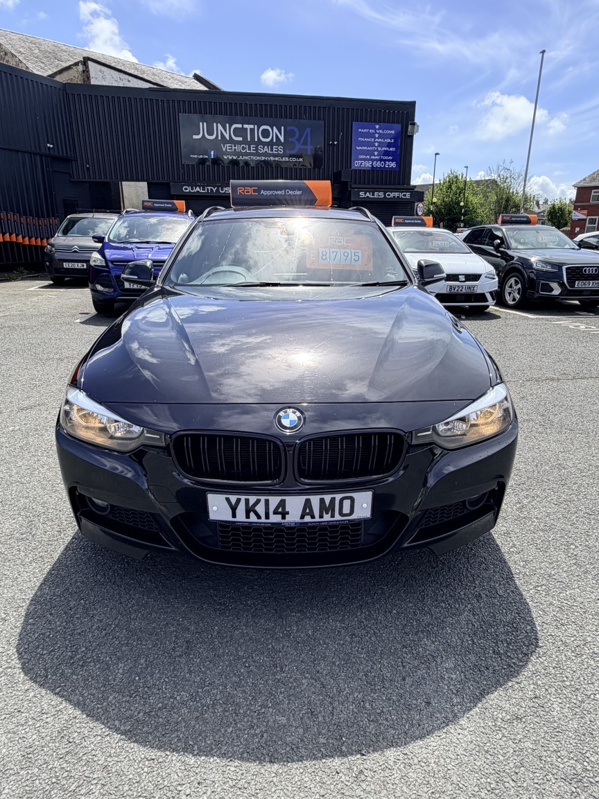 2014 BMW 3 SERIES 2.0 320d M Sport Touring, exterior view 2