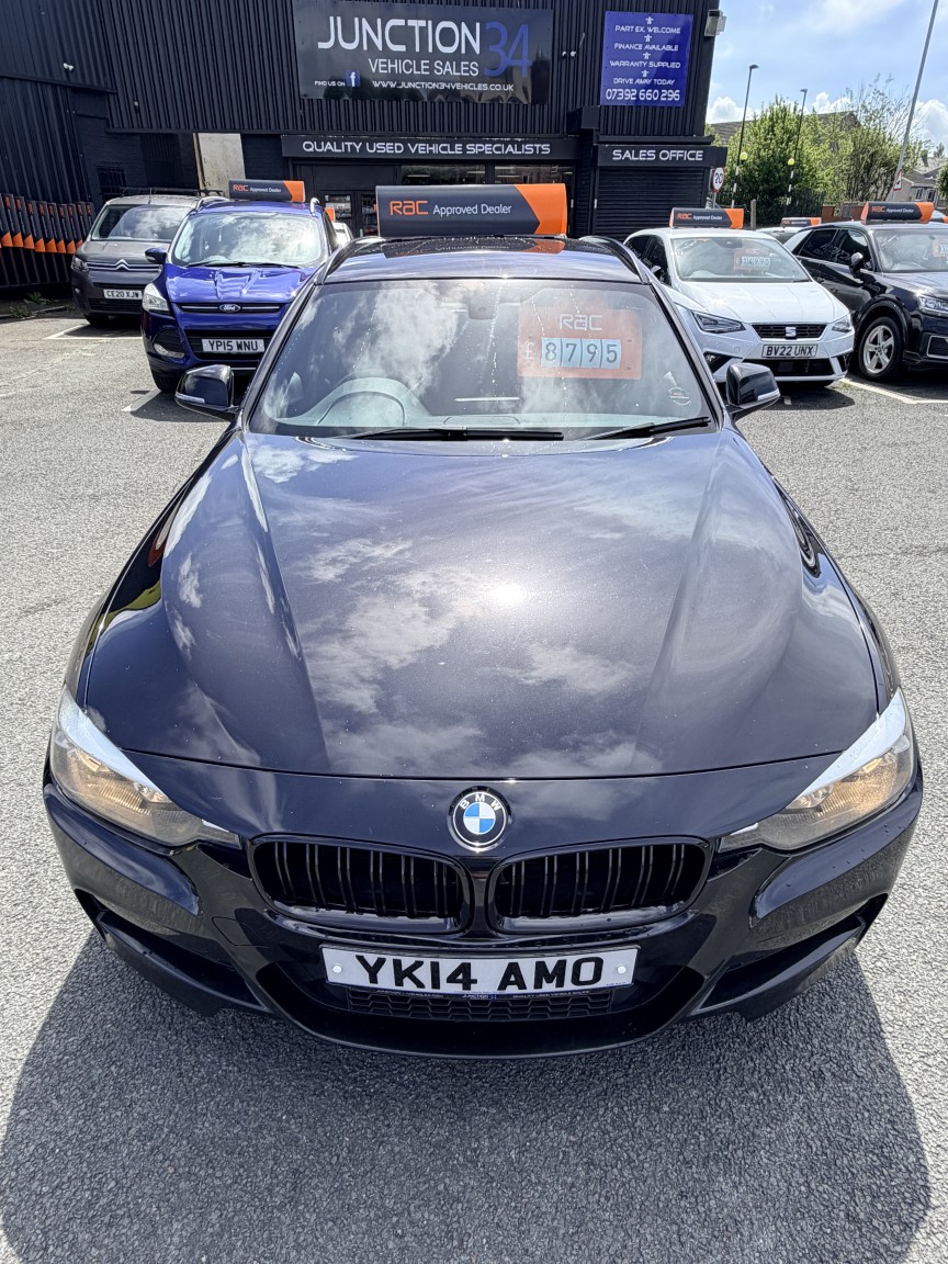 2014 BMW 3 SERIES 2.0 320d M Sport Touring, exterior view 3