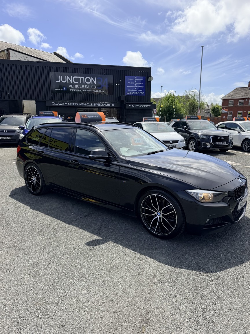 2014 BMW 3 SERIES 2.0 320d M Sport Touring, exterior view 4