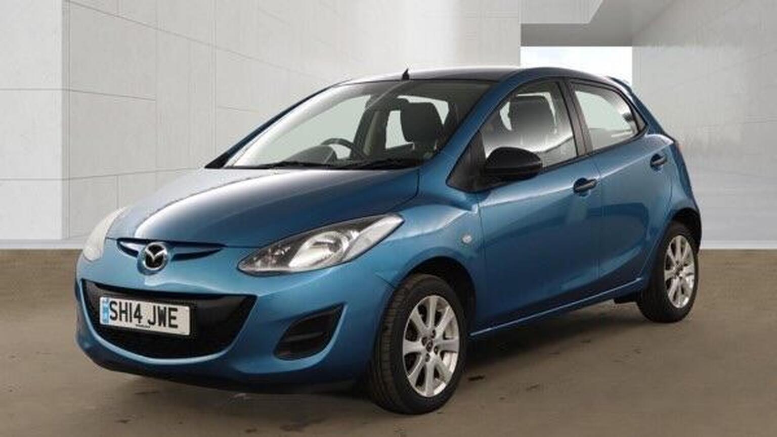 2014 Mazda MAZDA2 1.3 SE Euro 5 5dr (a/c), exterior view 2