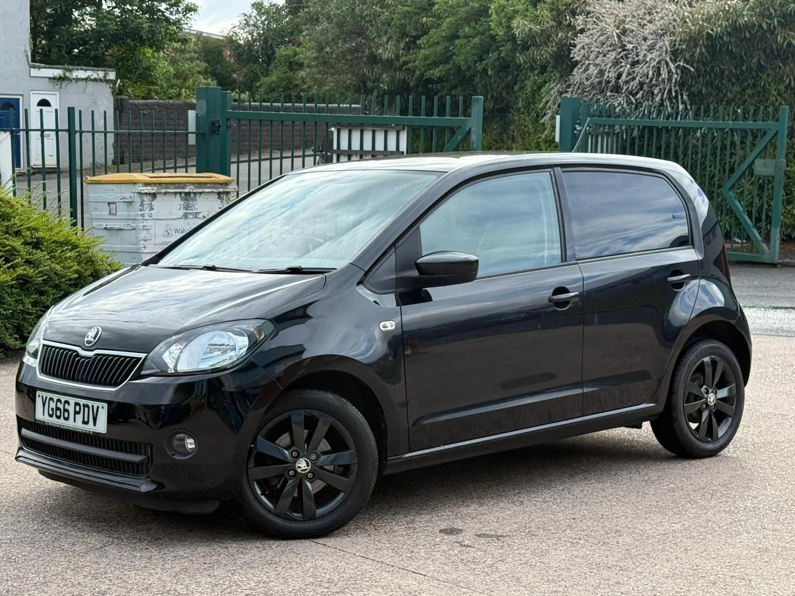 2016 Skoda CITIGO 1.0 MPI Black Edition Euro 6 5dr, exterior view 2