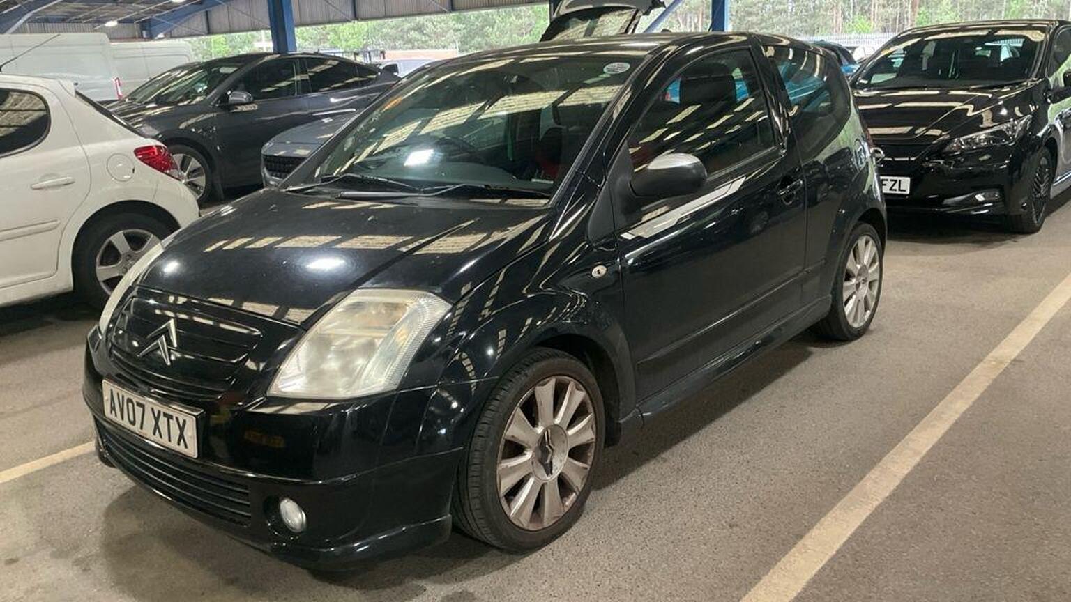 2007 Citroen C2 1.6i 16V by Loeb 3dr, exterior view 2