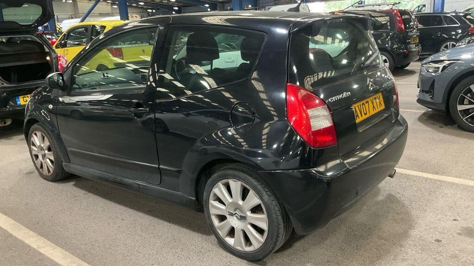 2007 Citroen C2 1.6i 16V by Loeb 3dr, exterior view 3