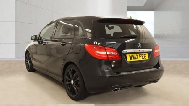 2013 Mercedes-Benz B CLASS 1.5 B180 CDI Sport Diesel Black 5dr LOW TAX+LEATHER, exterior view 2