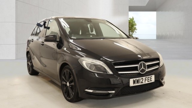 2013 Mercedes-Benz B CLASS 1.5 B180 CDI Sport Diesel Black 5dr LOW TAX+LEATHER, exterior view 3