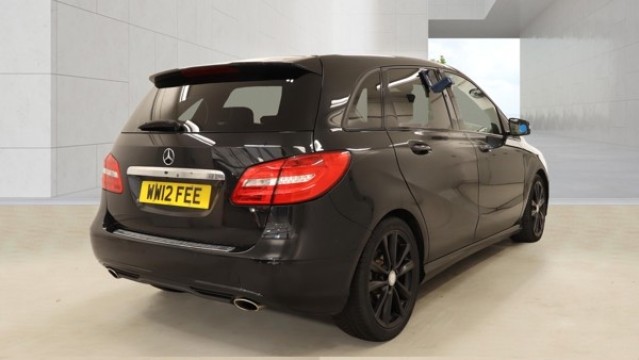 2013 Mercedes-Benz B CLASS 1.5 B180 CDI Sport Diesel Black 5dr LOW TAX+LEATHER, exterior view 4