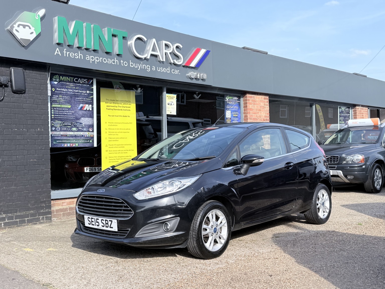 2015 Ford FIESTA 1.3 Zetec, exterior view 4