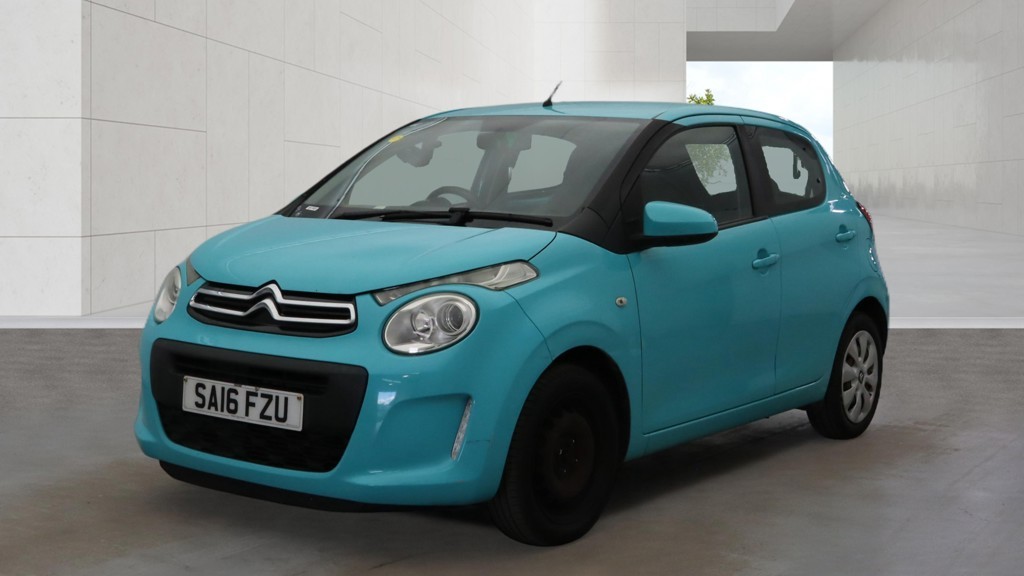 2016 Citroen C1 1.2 PureTech Feel Blue 5dr LOW TAX+RARE COLOUR for sale, exterior front view