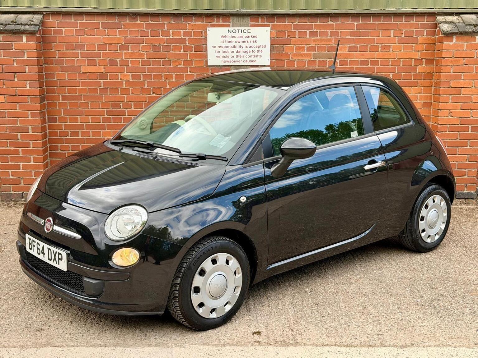2014 Fiat 500 1.2 Pop Dualogic Euro 6 (s/s) 3dr for sale, exterior front view