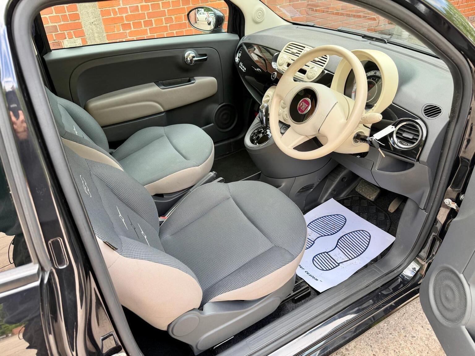 2014 Fiat 500 1.2 Pop Dualogic Euro 6 (s/s) 3dr, exterior view 3