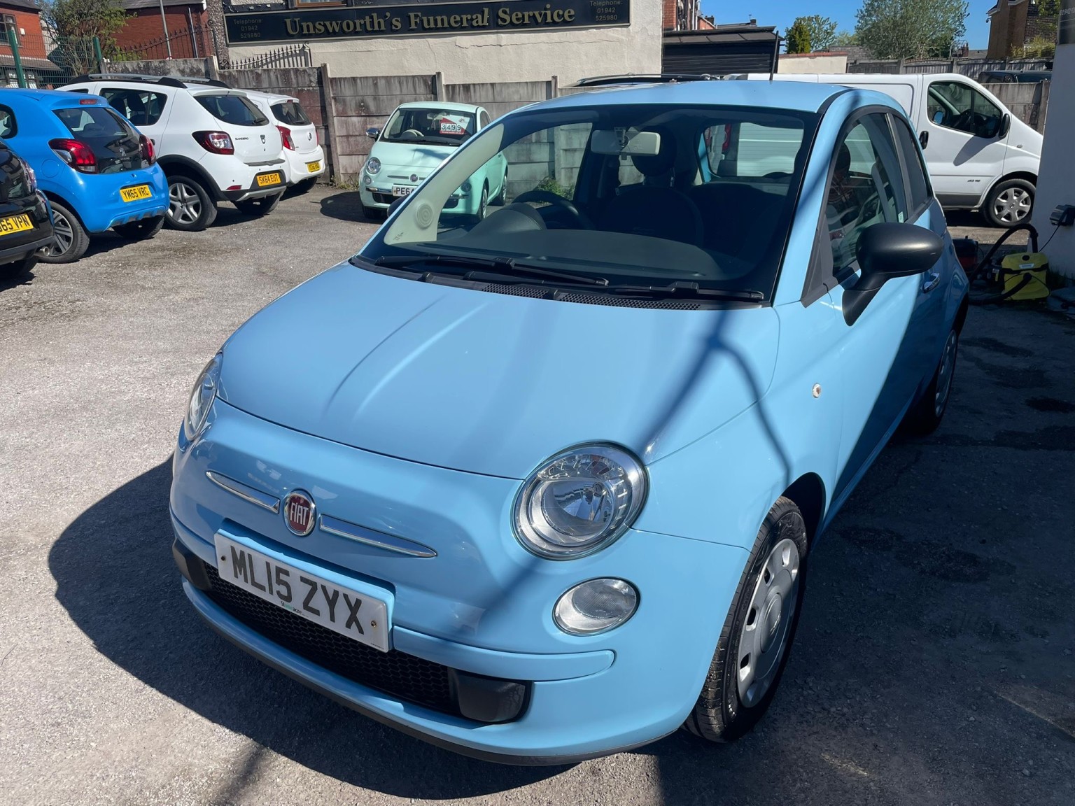 2015 Fiat 500 1.2 500 1.2 69hp Pop for sale, exterior front view