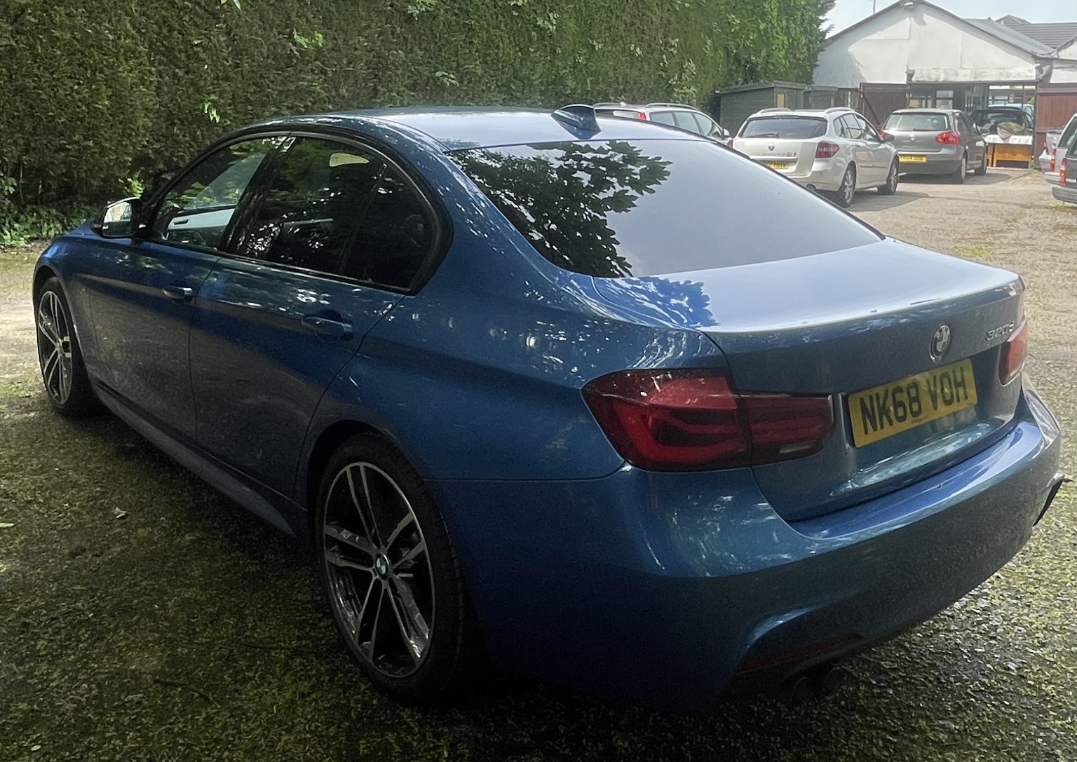 2018 BMW 3 SERIES 2.0 320d M Sport Shadow Edition Saloon, exterior view 4