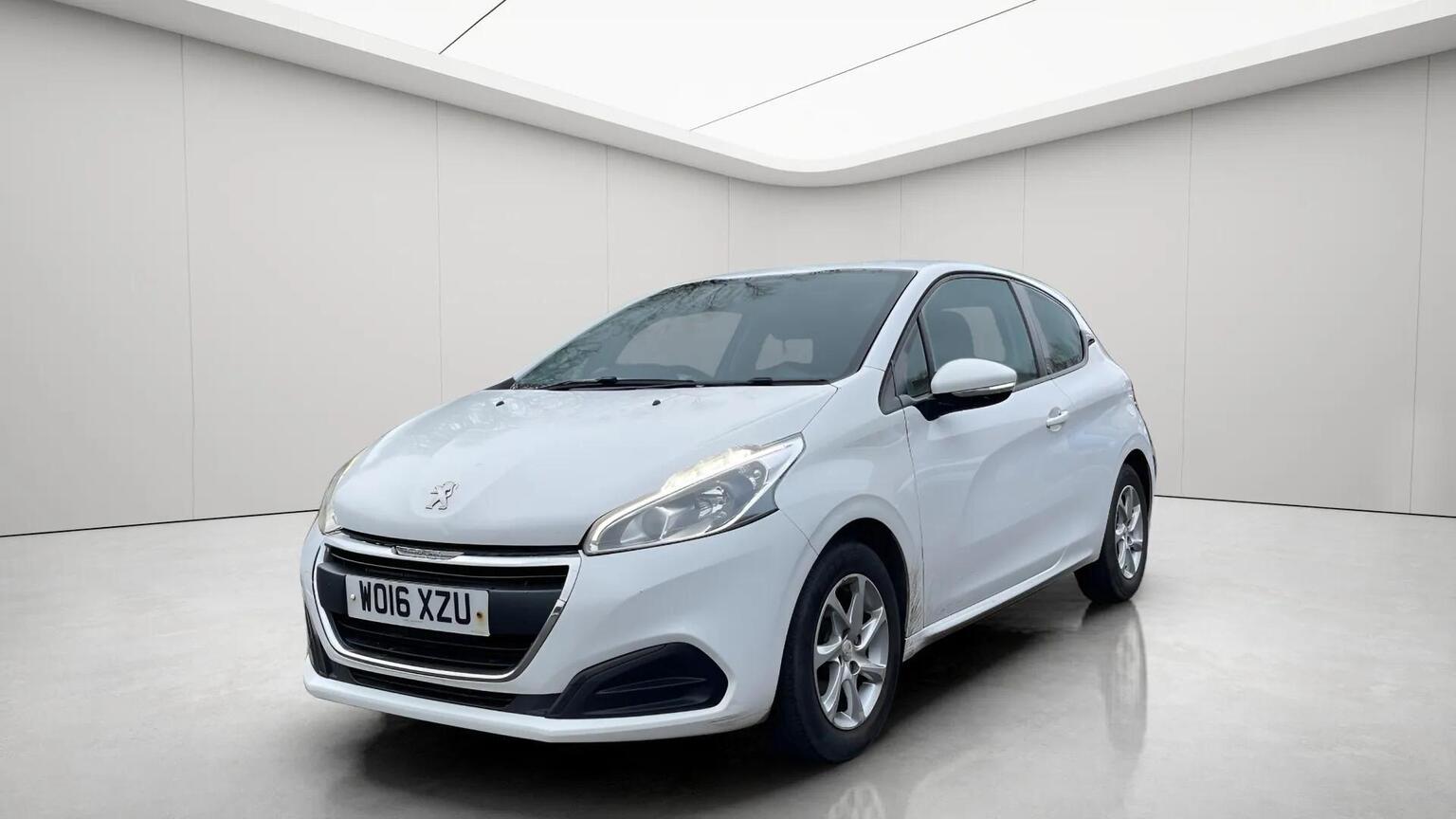 2016 Peugeot 208 1.2 PureTech Active Euro 6 3dr, exterior view 3