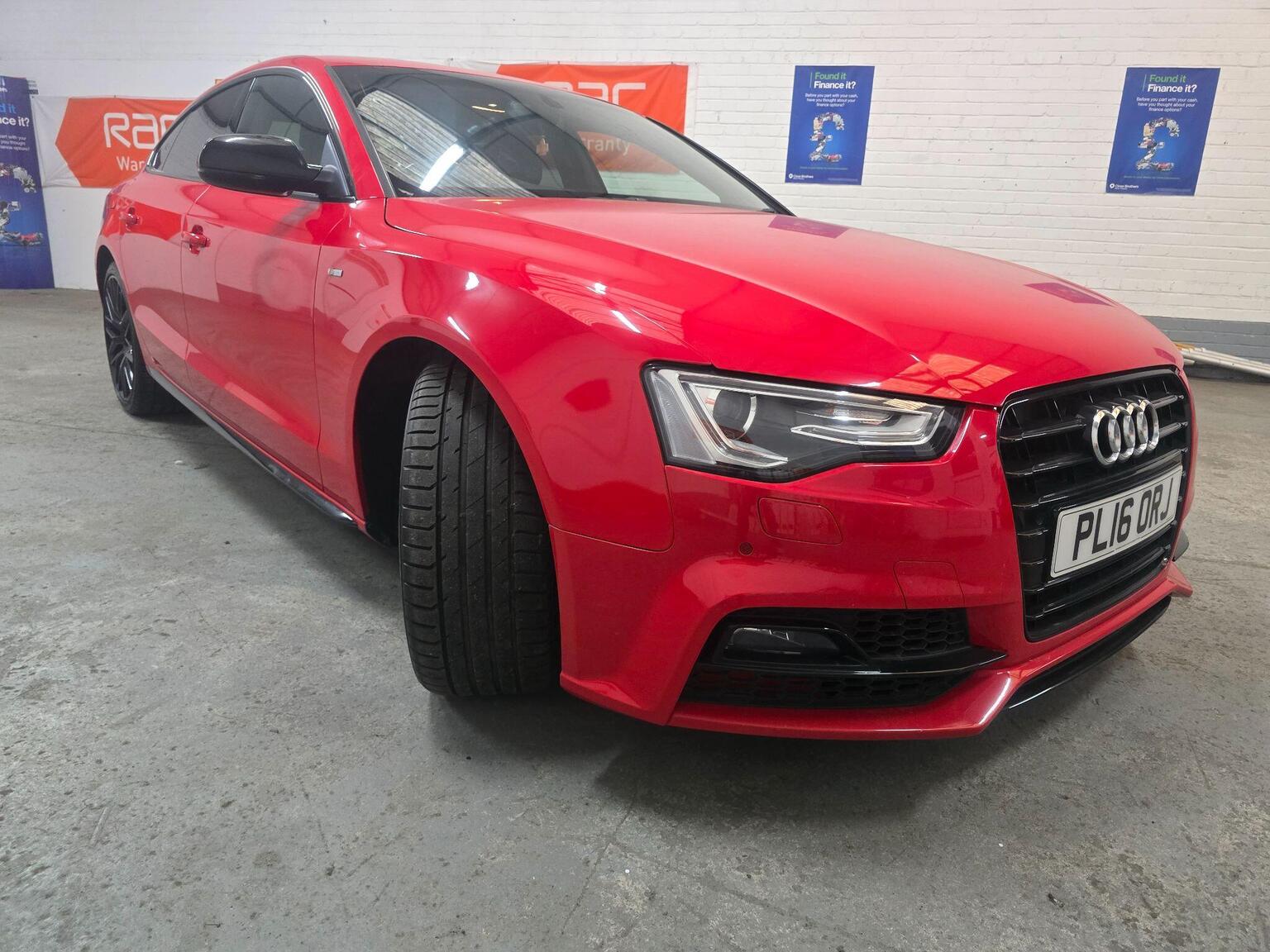 2016 Audi A5 2.0 TDI Black Edition Plus Sportback Multitronic Euro 6 (s/s) 5dr for sale in the UK
