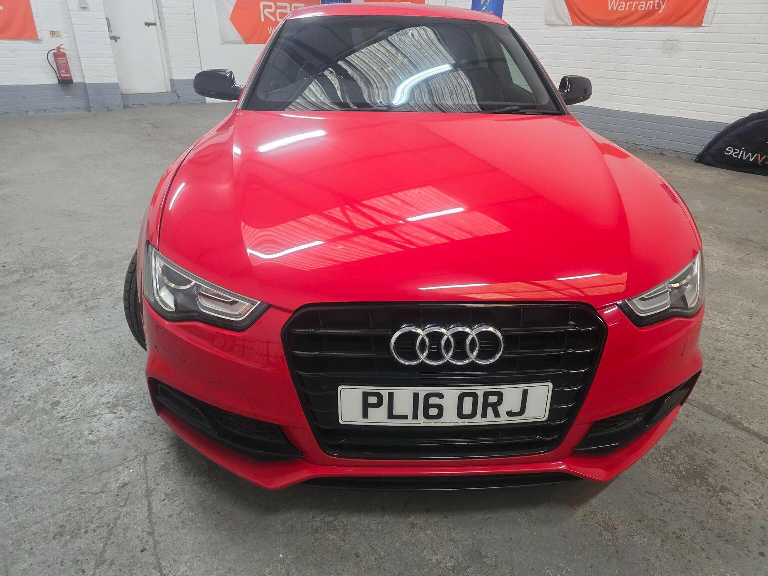 2016 Audi A5 2.0 TDI Black Edition Plus Sportback Multitronic Euro 6 (s/s) 5dr, exterior view 3