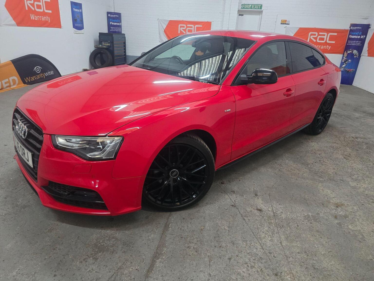 2016 Audi A5 2.0 TDI Black Edition Plus Sportback Multitronic Euro 6 (s/s) 5dr, exterior view 4
