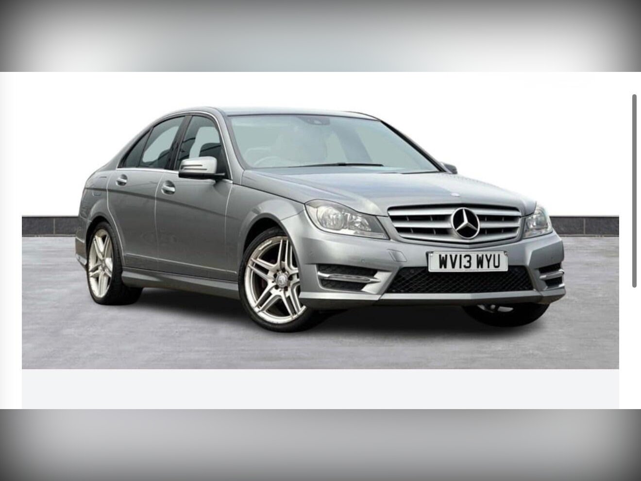 2013 Mercedes-Benz C Class 2.1 C250 CDI BlueEfficiency AMG Sport G-Tronicplus Euro 5 (s/s) 4dr