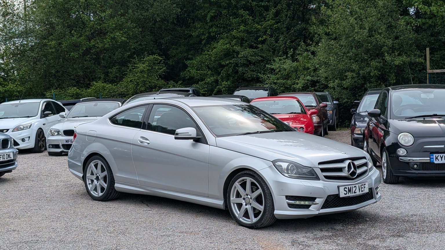 2012 Mercedes-Benz C CLASS 2.1 C220 CDI BlueEfficiency AMG Sport, exterior view 2