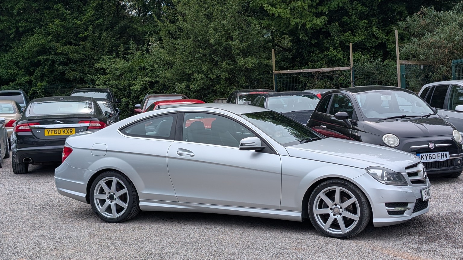 2012 Mercedes-Benz C CLASS 2.1 C220 CDI BlueEfficiency AMG Sport, exterior view 3