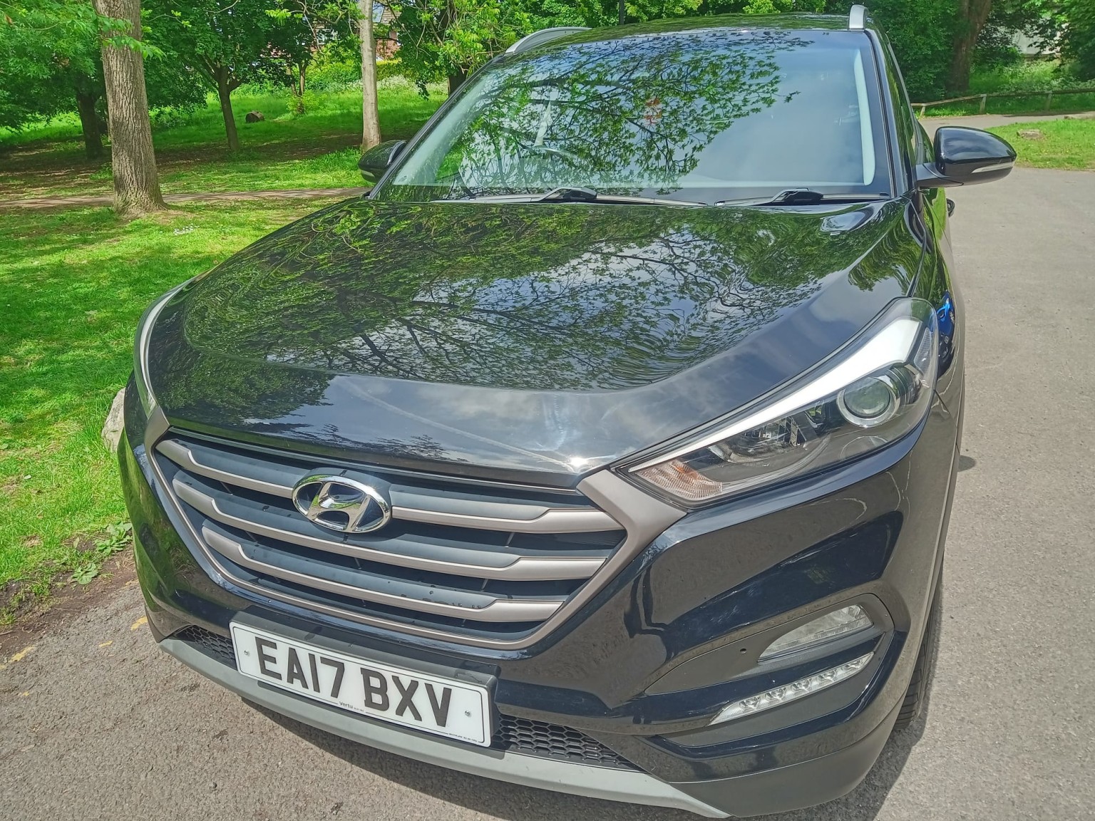 2017 Hyundai TUCSON 1.6 TUCSON SE 1.6 GDI 132PS BD, exterior view 2