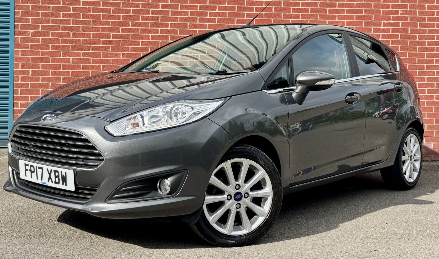 2017 Ford FIESTA 1.5 TDCi Titanium for sale, exterior front view