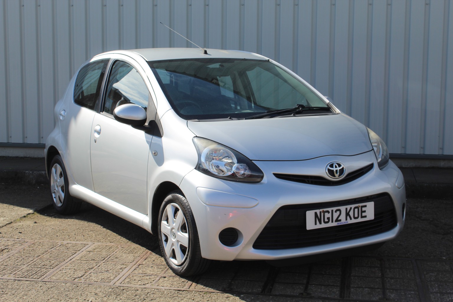 2012 Toyota AYGO 1.0 VVT-i Ice, exterior view 4