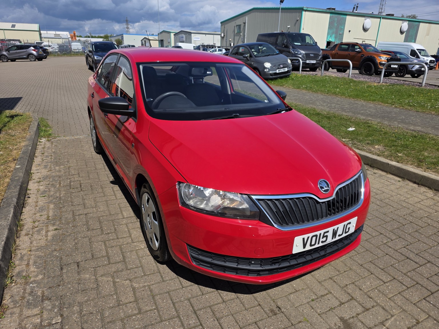 2015 Skoda RAPID 1.2 S, exterior view 2