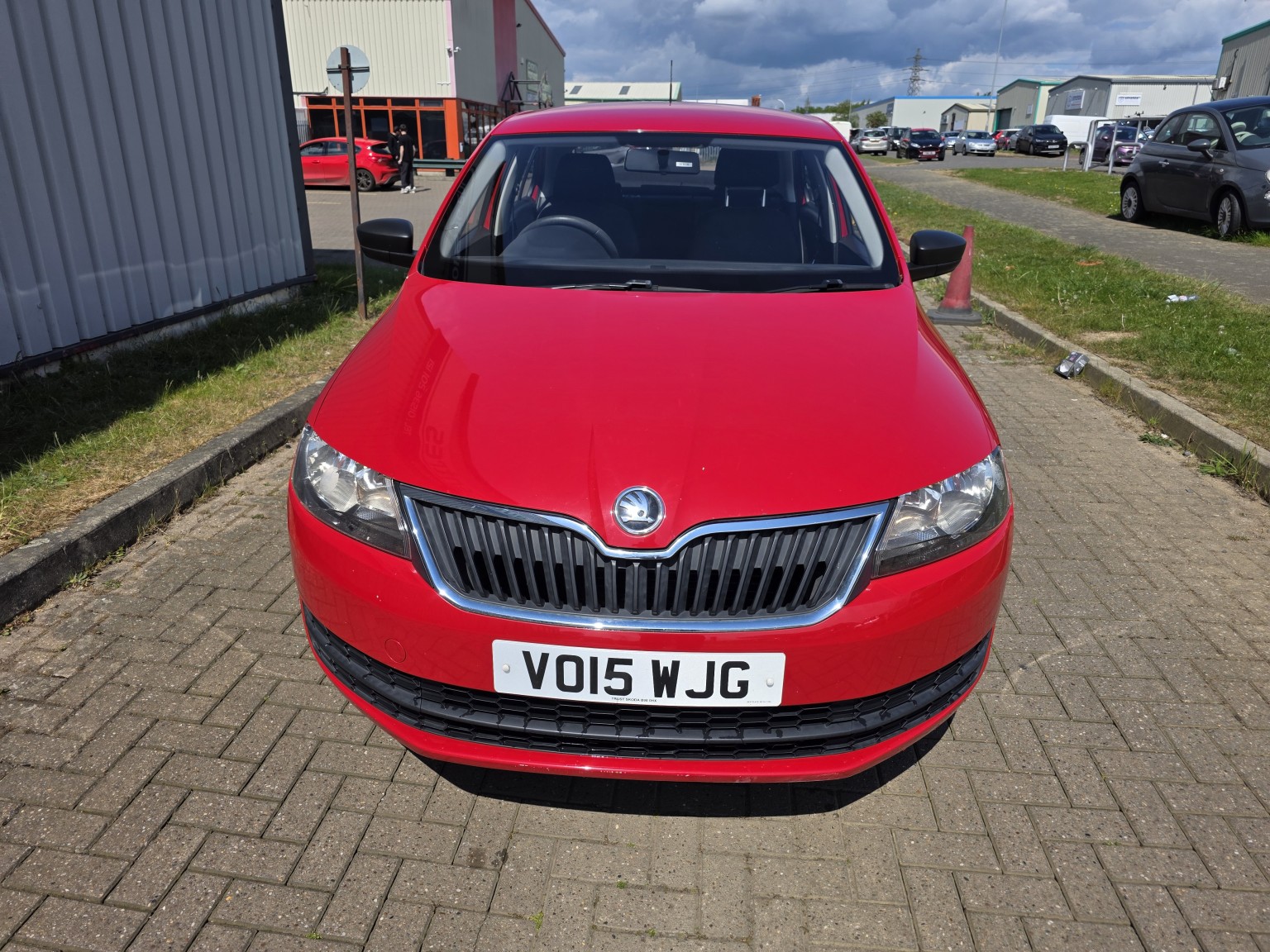 2015 Skoda RAPID 1.2 S, exterior view 4