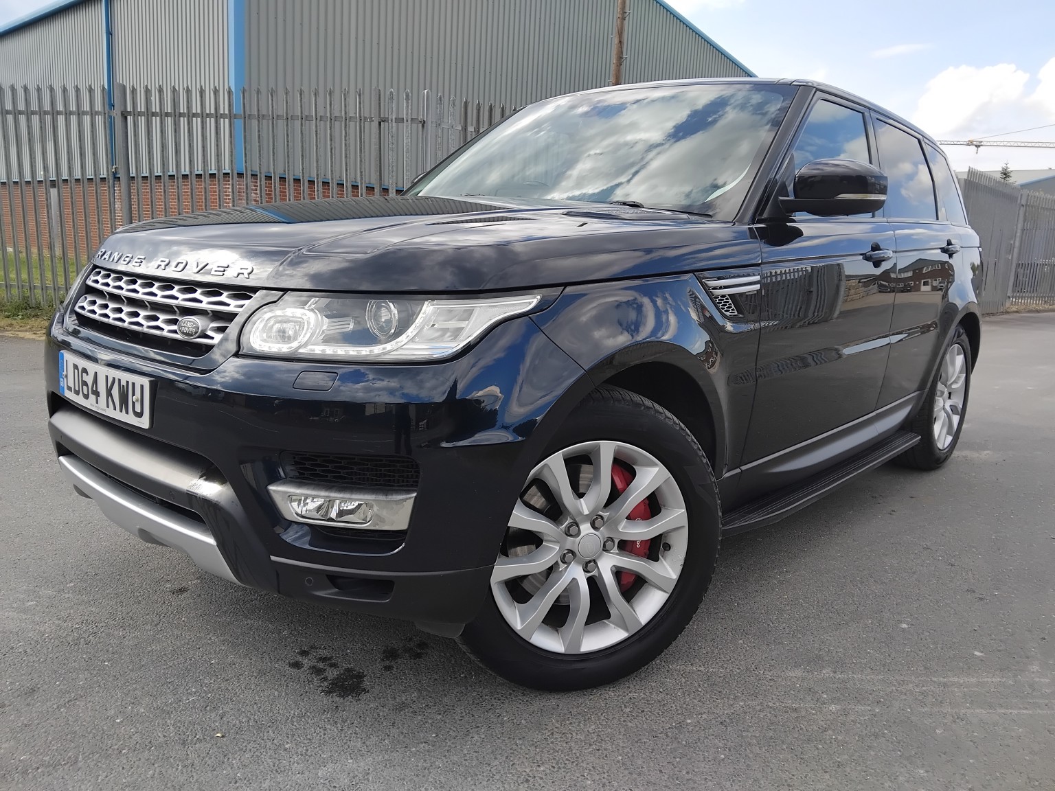 2014 Land Rover RANGE ROVER SPORT 3.0 SD V6 HSE, exterior view 2